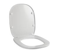 Abattant Toilette WC pour PoZZI GINORI 500 CINQUECENTO BLANC comme original thermodurcissant charnière inox