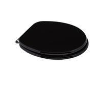 ABATTANT UNIVERSEL POUR TOILETTES NOIR BOIS CERTIFIÉ FSC