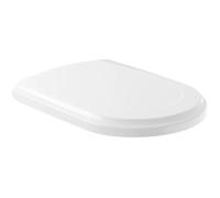 Villeroy & Boch Abattant WC Hommage Blanc – Charnières en acier inoxydable