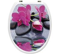 Abattant WC 18 pouces - Attaches Acier Inoxydable - Tendance - Thais