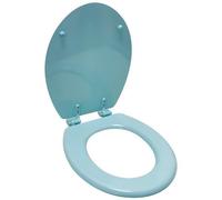 Abattant WC - ARVIX - Universel - Bois compressé HDF - Vert - Charnières en plastique