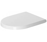 Abattant WC blanc, 46.5 x 38.1 x 4.3 cm