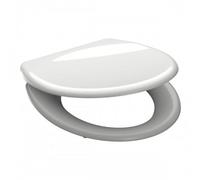 Abattant WC blanc en Duroplast avec frein de chute et déclipsable SCHÜTTE