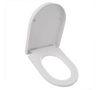 Abattant WC - CECIPA MAX - 46x 35cm - Forme D - Fermeture douce silencieuse - Démontage rapide - Urée-formaldéhyde - Blanc