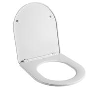 Abattant WC - CECIPA MAX - Blanc - 42.5 x 36 cm - Polypropylène (PP) - Fermeture silencieuse - Portée de 250 kg