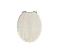 Abattant WC Chêne Gris - Dim : 38,5 x 7,0 x 47,7 cm --