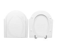 Abattant WC comme original Zagara Dolomite bois recouvert de résine polyester blanc par HYDRO HOME