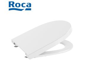 Abattant WC Compact double laqué frein de chute Silencio Blanc MERIDIAN - ROCA A8012AC00B