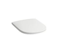 Laufen Siège de WC Lua – Slim avec couvercle, abaissement automatique, 445x370 mm, Blanc H891083