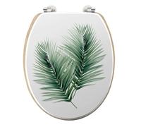 Abattant WC Déco ""Havane"" 46cm Blanc