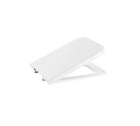 Abattant WC double laqué frein de chute déclipsable carré Inspira square blanc