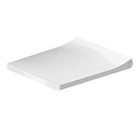 Abattant WC Duravit Design Classics Viu 0021210000 sans fermeture amortie, charnières en acier inoxydable, amovible, blanc