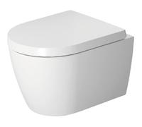 Abattant WC - DURAVIT - ME by STARCK - Blanc - Charnière inox - Entraxe 180 mm