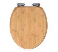 Abattant WC en bambou avec système d'abaissement automatique, fermeture rapide & Easy-Clean, Soft-Touch PIKLiDS