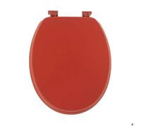 Abattant WC en Bois Terracotta avec kit de fixation - TENDANCE