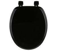 Paris Prix Abattant WC en bois Bathroom 45 cm Noir G