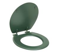 Abattant WC en bois Vert foncé 50x35x5 cm