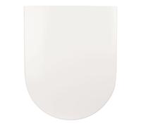 Abattant WC et lunettes en plastique duroplast I Soft Close I Charnière en acier I Klo Couvercle I Abaissement Automatique Blanc I 9 M68S101