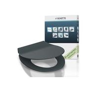 Schütte 82704 Slim Abattant WC, Anthracite
