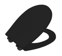 Abattant WC frein de chute BEMIS Hudson bois noir mat