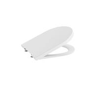 Abattant WC frein de chute déclipsable supralit double laqué rond Inspira round blanc mat
