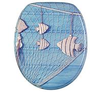 Abattant WC frein de chute soft close - Finition de haute qualité - Fixation facile - Navigation