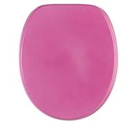 Abattant WC frein de chute soft close - Finition de haute qualité - Fixation facile - Rose Scintillement