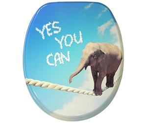 Abattant WC frein de chute soft close - Finition de haute qualité - Fixation facile - Yes You Can