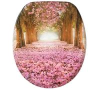 Abattant WC frein de chute soft close Romantique - Finition de haute qualité - Fixation facile