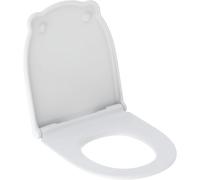 Abattant WC Geberit Bambini pour enfants avec poignées fermeture ralentie blc - GEBERIT 502.970.01.1