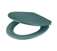Abattant WC GoodHome Diani vert en Duroplast avec frein de chute | Abattant WC Diani vert en duroplast, frein de chute, fixation par le dessus, supporte 150 kg.