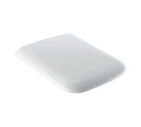 Abattant WC ICon Square avec fermeture amortie, attache rapide blanc GEBERIT