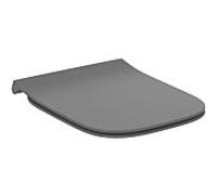 Ideal Standard Siège WC i.life B T500358 – sandwich – fermeture amortie – gris