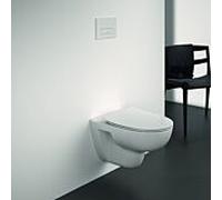 Abattant WC Ideal Standard i.life A T467501 universel sandwich, 36,5 x 44,5 x 5 cm, blanc brillant