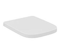 Abattant WC Ideal Standard i.life B Wrapover T468201, 36 x 44,5 x 4,5 cm, sans fermeture ralentie, blanc brillant
