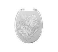 Abattant WC Imprimé "Amber" 46cm Gris