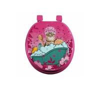Douceur d'Intérieur – Abattant de WC Chatibulle – MDF imprimé 37 x 47 cm