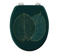 Abattant WC Imprimé ""Jade"" 46cm Vert