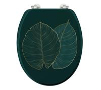 Abattant WC Imprimé "Jade" 46cm Vert