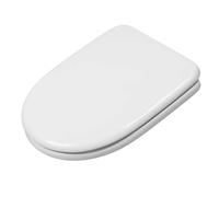 Abattant WC Jacob Delafon Altair compatible avec l'original / en Resiwood / Installation facile / antibactérien / acier inoxydable