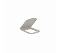 Abattant WC Kludi RESA S 27WCSO2 Urea-Soft-Close, avec fonction de déverrouillage rapide Mat Light Dove