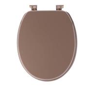 Abattant Wc Mdf 18 Pouces Attaches Plastiques - Cappuccino - TENDANCE