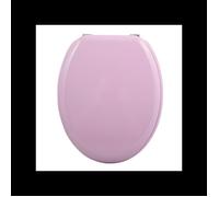 Abattant wc MDF CLEO Rose Poudré - Charnières Inox MSV