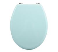 MSV Abattant Wc MDF Vert Pastel - Charnières en Inox