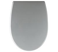 abattant wc mdf cup silver