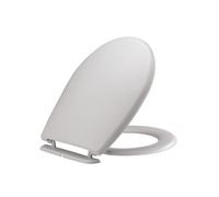 Siamp Abattant de WC Monte Carlo – Thermoplastique blanc, fermeture standard