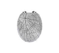 Abattant WC motif Wood, 37 x 6 x 46,7 cm -PEGANE-