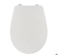 Abattant Wc Plastique 18 Pouces Attaches Plastiques - Blanc - TENDANCE