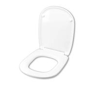 Abattant WC pour Flaminia Mono thermodur Blanc Charnière inoxydable normale ou ralentie Soft Close