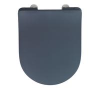 Abattant WC - Premium Sedilo - gris mat - abaissement automatique WENKO